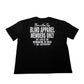 Black Have a Nice Trip Tee