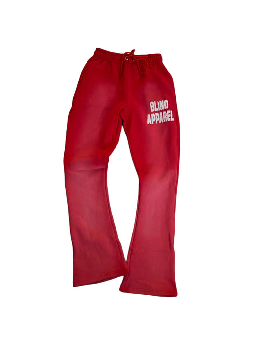 Red “BA” pants